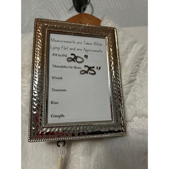 The North Face Women's Mossbud Swirl White Insulated Reversible Jacket Large - Picture 11 of 12